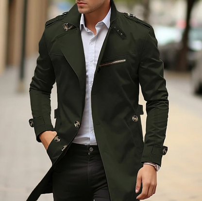 THOMS THREAD | Eleganter Klassischer Herren-Trenchcoat