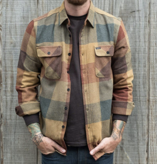 TYVANO | Herren Flanellhemd im Karo-Design