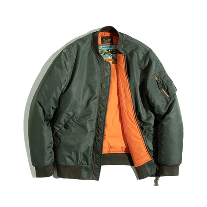 THOMS THREAD | Lässiger wattierter Mantel Handgefertigte Jacke