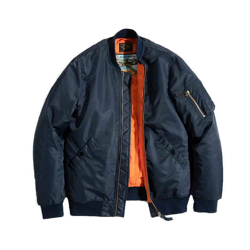 THOMS THREAD | Lässiger wattierter Mantel Handgefertigte Jacke