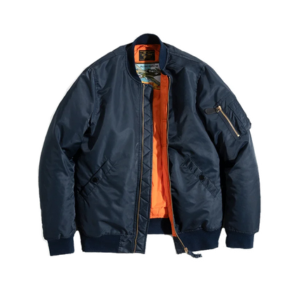 THOMS THREAD | Lässiger wattierter Mantel Handgefertigte Jacke