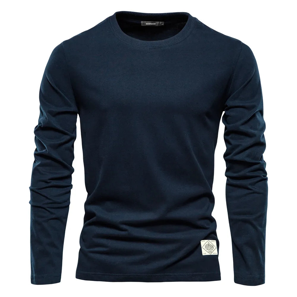 THOMS THREAD | Basic Longsleeve Herren für den Frühling