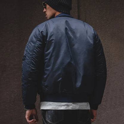 THOMS THREAD | Lässiger wattierter Mantel Handgefertigte Jacke