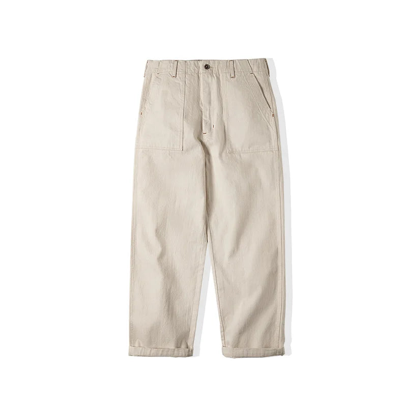 THOMS THREAD | Lässige, locker sitzende, handgefertigte Hose