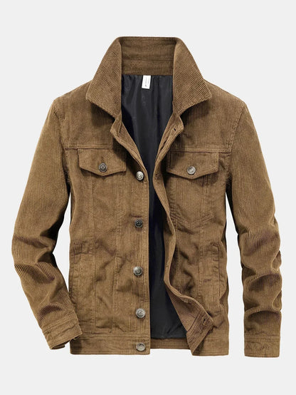 TYVANO | Herren Cordjacke – Retro-Look trifft moderne Lässigkeit